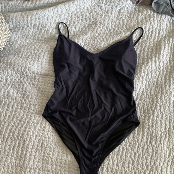 J. Crew Scoopneck One-piece Swimsuit Navy - Picture 8 of 13